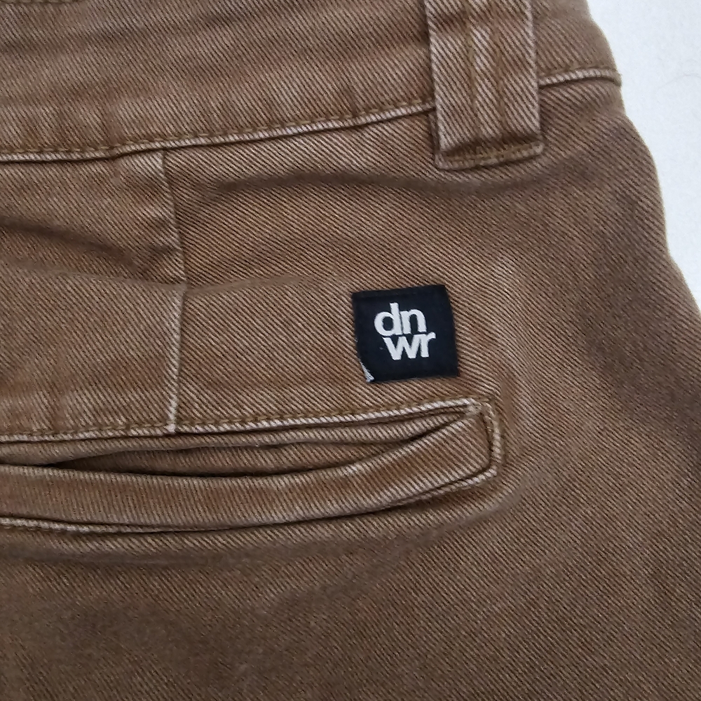 Zara Jeans Shorts Mens STRETCH Size 34. Brown Color. - Picture 4 of 9
